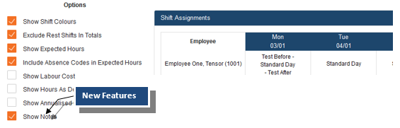 tensor update