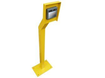 PEDESTAL2 Pedestal &#8211; Standard Height in Yellow