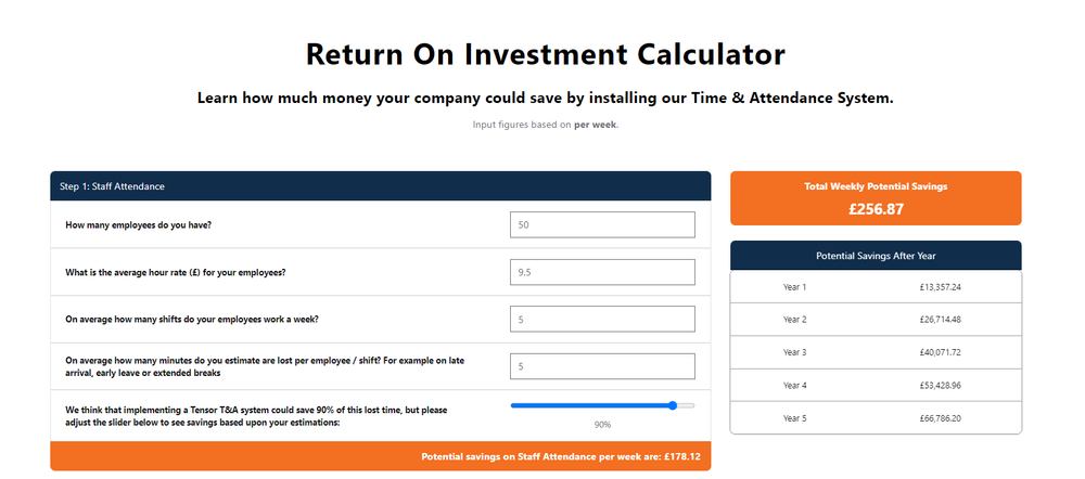 ROI calculator