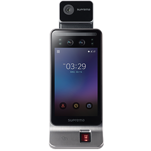 Facestation with biometrics and thermal camera