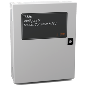 Tensor plc access control door controller in rugged metal enclosure