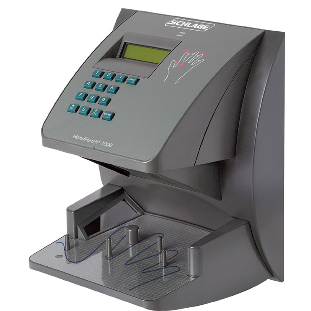 Hand and palm reader for accurate and secure Time and Attendance  large 