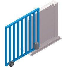 Swing and slide gates
