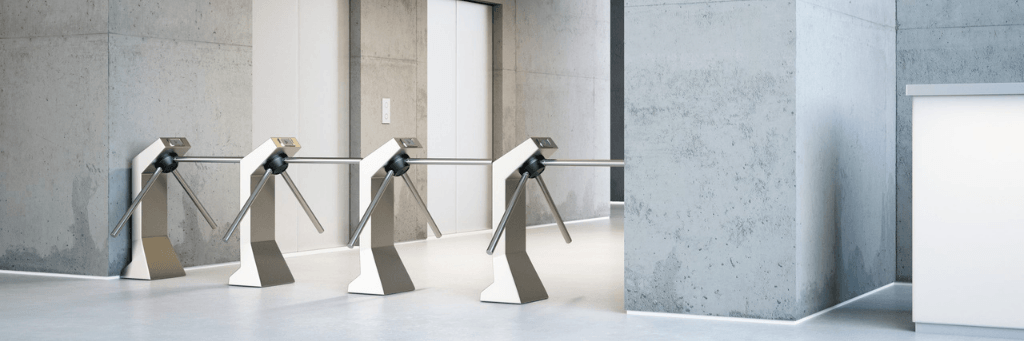Access control turnstiles