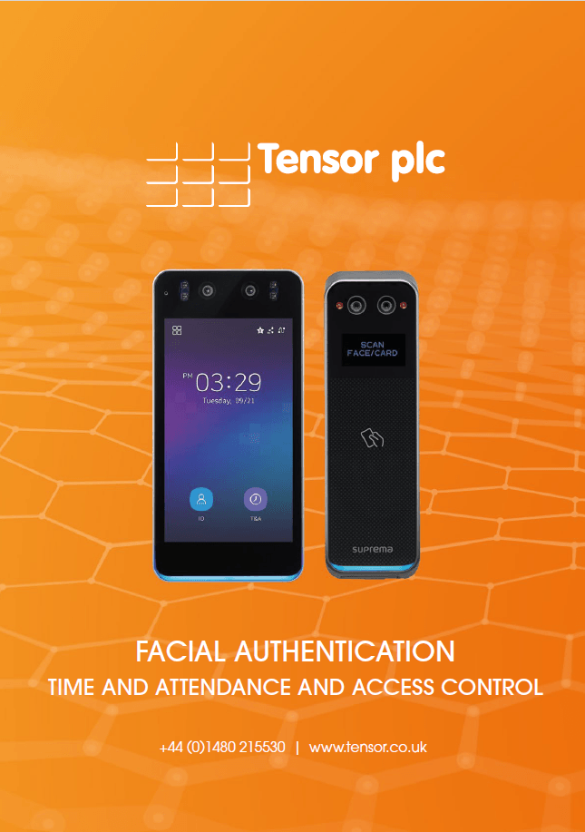 Tensor's Facial Authentication Brochure