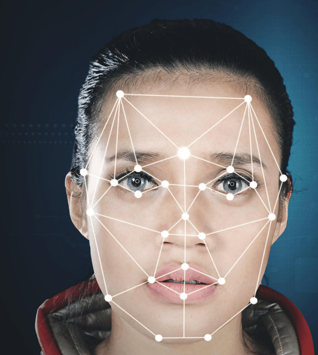Facial Recognition Face Scan