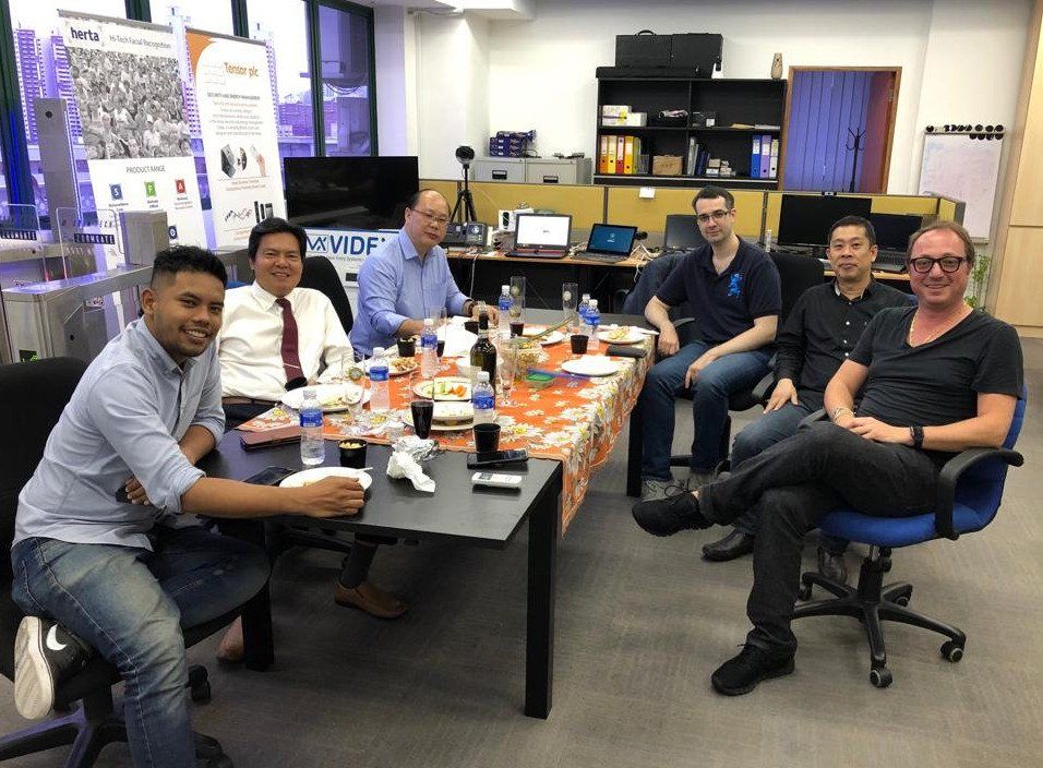 Tensor demonstrates the integration of QR Codes with the MCVS Visitor Management System image 1