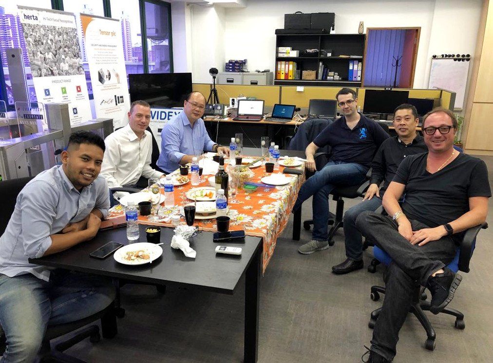 Tensor demonstrates the integration of QR Codes with the MCVS Visitor Management System image 2