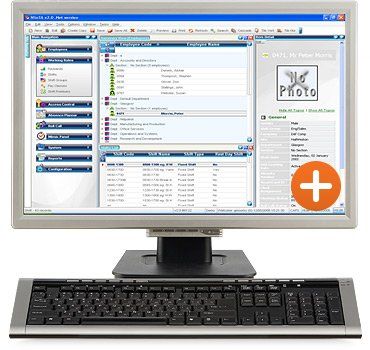 Tensor time and attendance systems for absence monitoring