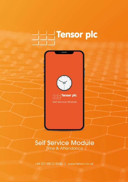 Tensor's Self Service Module