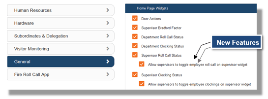activating the features