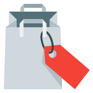 Ecommerce bag icon
