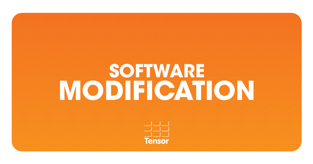 SOFTWARE MODIFICATION